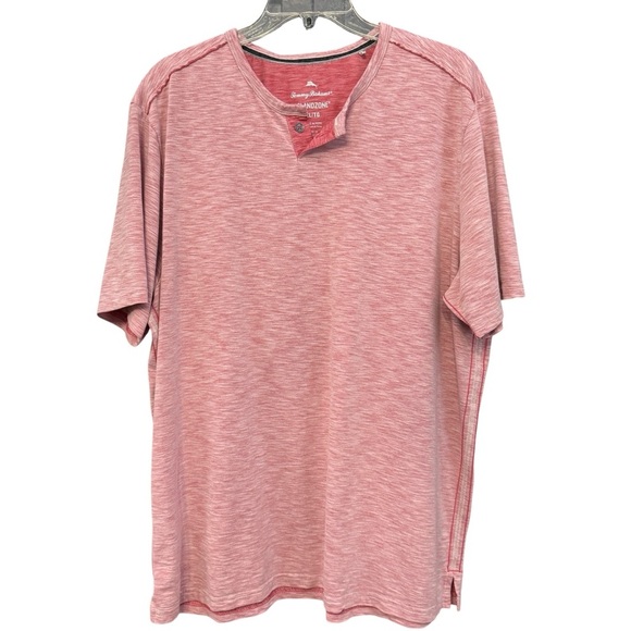 Tommy Bahama IslandZone Red Heather T-Shirt XL UPF 30 - Picture 1 of 5